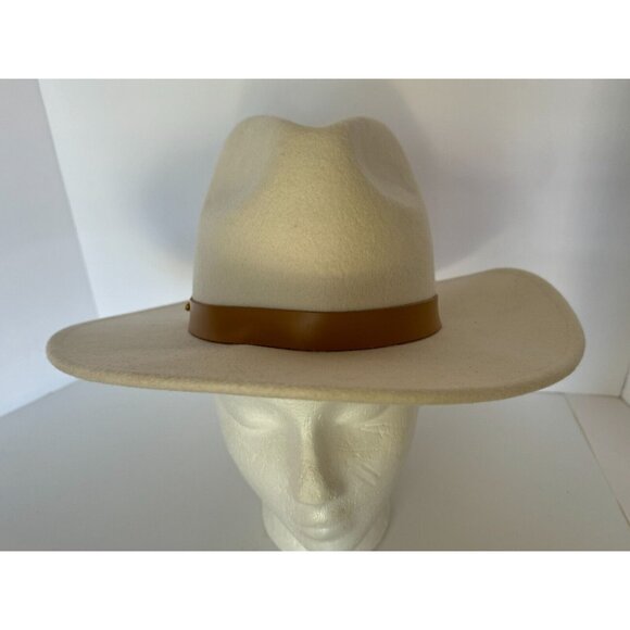 Lack of Color The Fader Hat Ivory Wool Coachella Festival Small 55 cm Australian - Picture 3 of 16